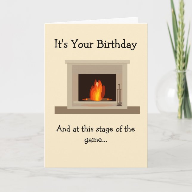 Tarjeta Otro leño en el fuego (Anverso)