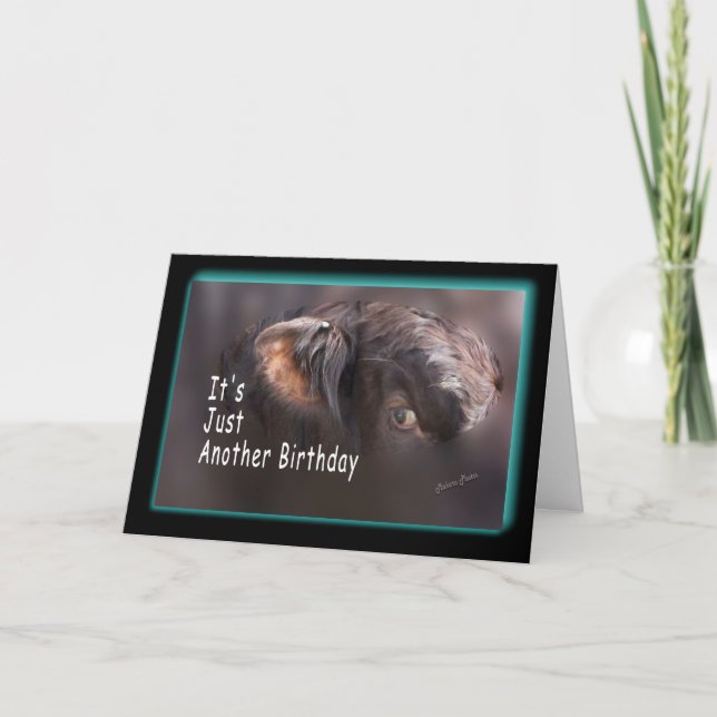 Tarjeta Otro personalizar de cumpleaños. (Anverso)