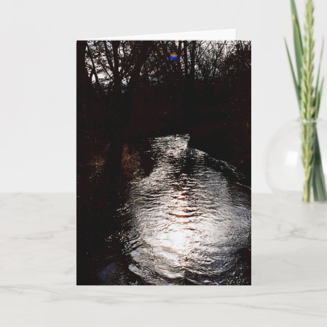 Tarjeta Otter Creek Sunrise (Anverso)