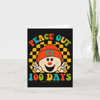 Tarjeta Out 100 Days Of School Teacher Student Eyes Happy 