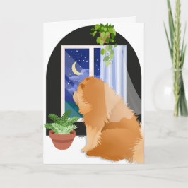 Tarjeta OUT THERE SOMEWHERE Chow memorial Card