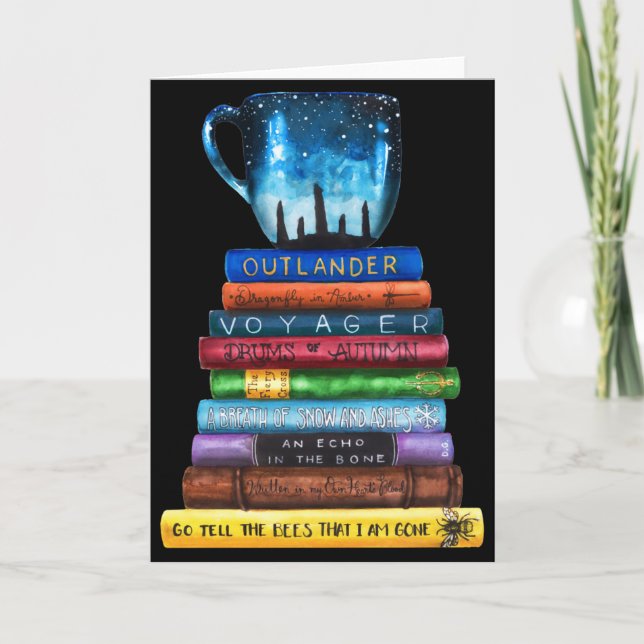 Tarjeta Outlander Lover Essential T Shirt  (Anverso)