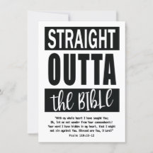 OUTTA BIBLIOTECA Bookmark Christian Study Aid