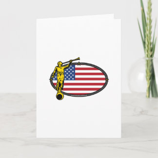 Tarjeta Óvalo de la misión de los E.E.U.U. LDS ninguna