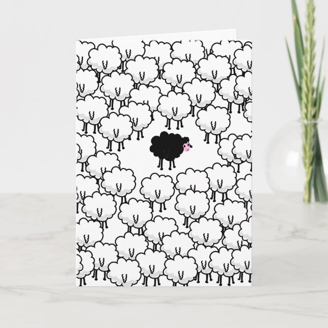 Tarjeta Oveja negra (Anverso)