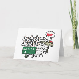 Tarjeta Ovejas antisociales