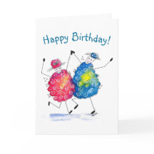 Ovejas bailando caprichosas