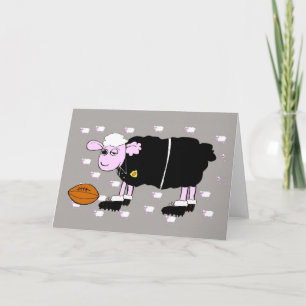 Tarjeta Ovejas del rugbi