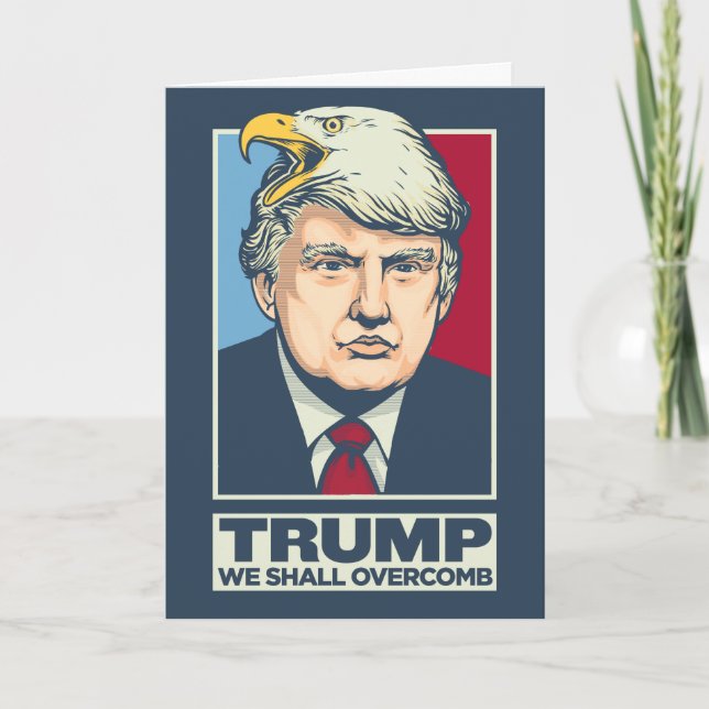 Tarjeta Overcomb Donald Trump (Anverso)