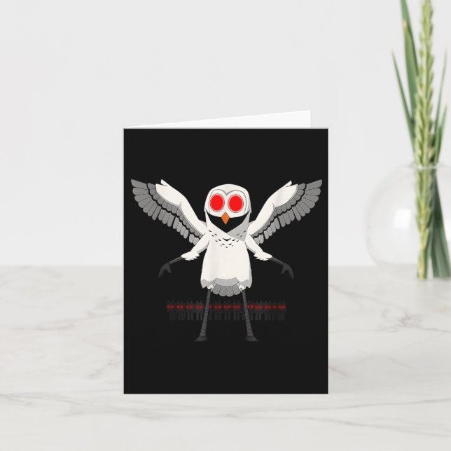 Tarjeta Owl In The Forest Kids 99 Nights Halloween Y Video (Anverso)