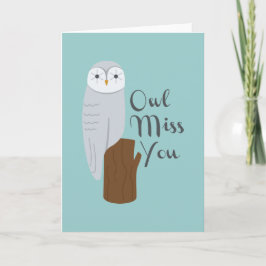 Tarjeta Owl te extraña