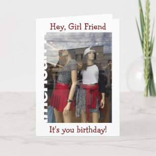 TARJETA OYE CHICA AMIGO-ES TU CUMPLEAÑOS (COMPRA)