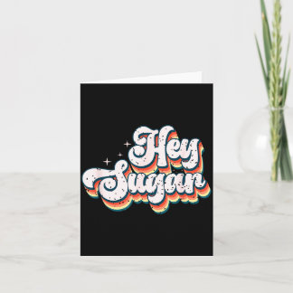 Tarjeta Oye Sugar Vibraciones Retro Funky Nostálgicas
