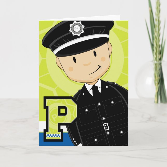Tarjeta P es para Policman (Anverso)