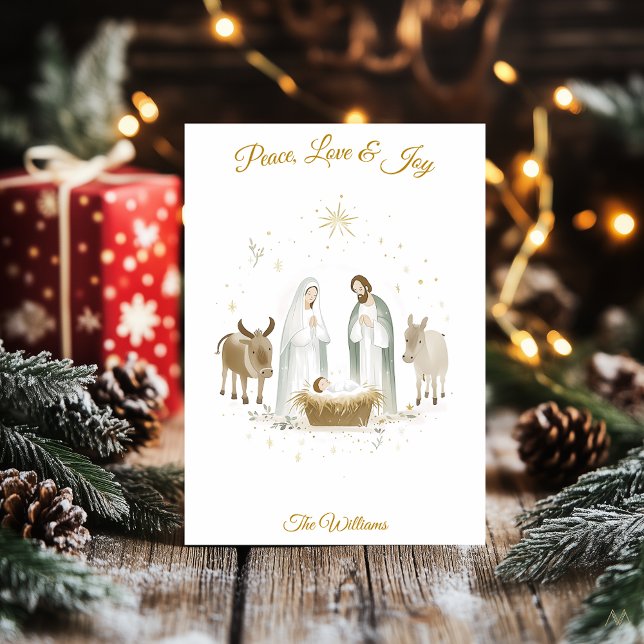 Tarjeta pacífica para Navidades de la escena de la (Subido por el creador)
