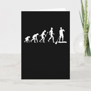 Tarjeta Paddleboarding Funny Paddle board Gift