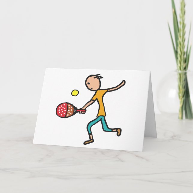 Tarjeta Padel Tennis (Anverso)