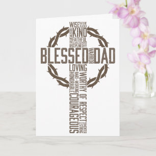 Tarjeta Padre Bendito: La Fuerza de un Padre en Palabras