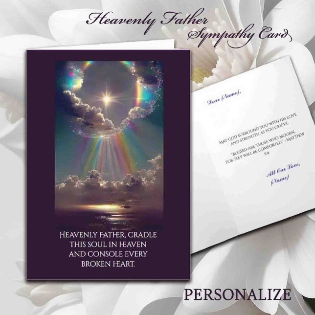 Tarjeta Padre Celestial Simpatía (Subido por el creador)