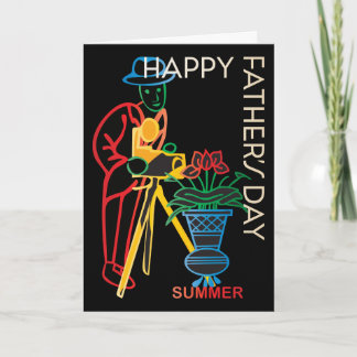 Tarjeta padre de Año Mah Jongg