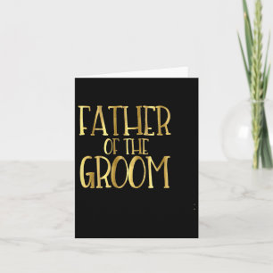 Tarjeta Padre De La Fiesta De La Boda De Los Madres