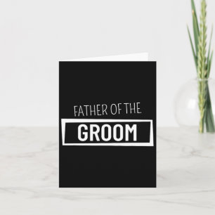 Tarjeta Padre De La Fiesta De La Matrimonio De Los Madres