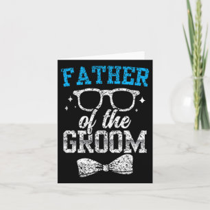 Tarjeta Padre De La Fiesta Groom Boda Bachelor