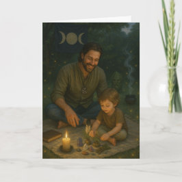 Tarjeta Padre del Bosque