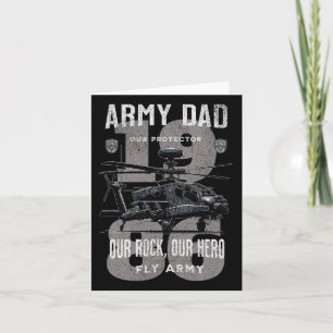 Tarjeta Padre del Ejército Padre Padres Militares Día Apac
