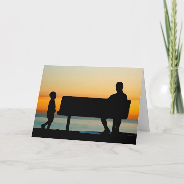 Tarjeta Padre e hijo (Anverso)