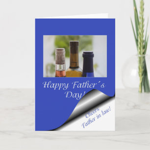 Tarjeta Padre en la ley feliz día del padre