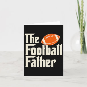Tarjeta Padre Fútbol - Día del Padre Domingo Juego de Pelo