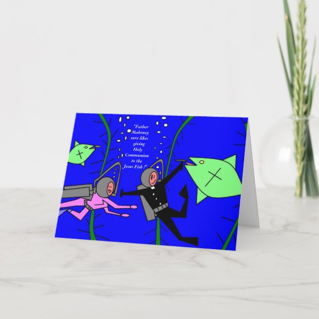 Tarjeta Padre Mahoney (Anverso)