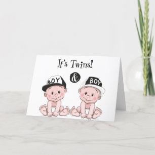 TARJETA PADRES DE ***DOS NIÑOS*** FELICITACIONES
