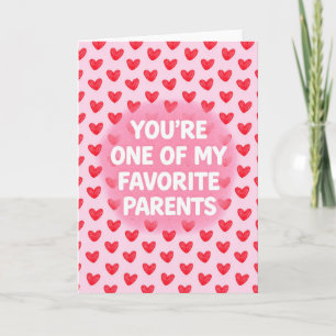 Tarjeta Padres Favoritos