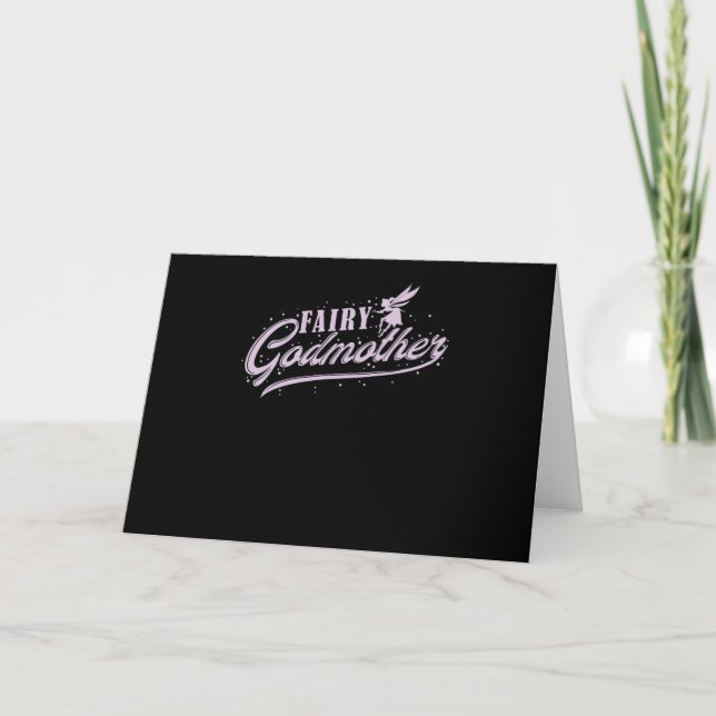Tarjeta Padrina de hadas (Anverso)