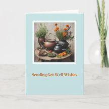 Tarjeta Pagan Get Well Card