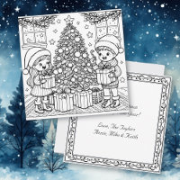 Página Color Me | Navidades por la mañana