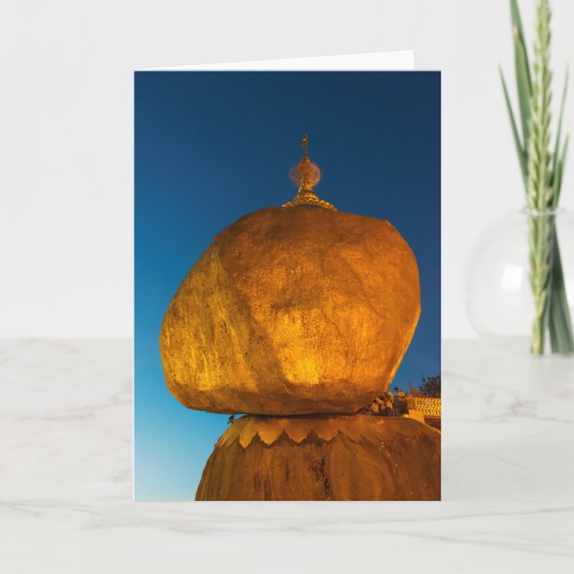 Tarjeta Pagoda Kyaiktiyo (Anverso)