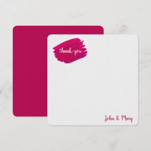 Tarjeta Paint Paint Smear Gracias