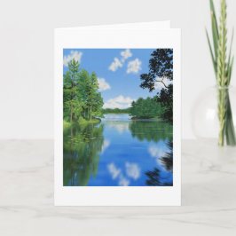 Tarjeta Paintaje paisajístico en Lakeside