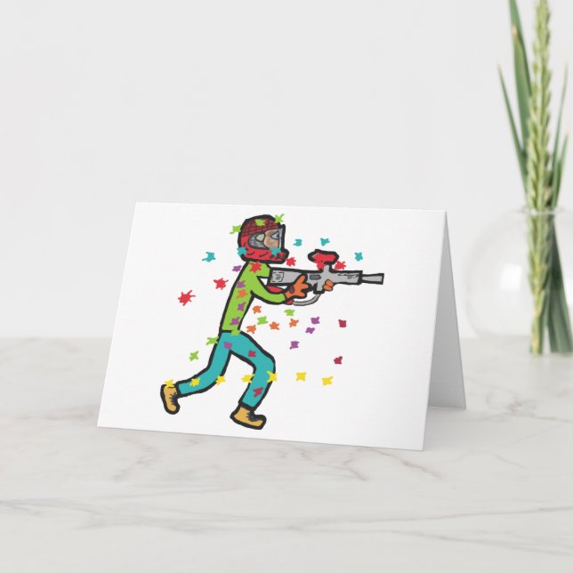 Tarjeta Paintball (Anverso)