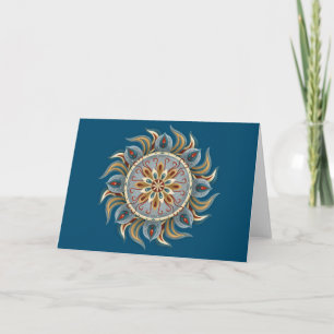 Tarjeta Painterly Mandala