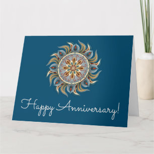 Tarjeta Painterly Mandala