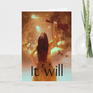 Tarjeta País de las maravillas del invierno, será el mejor