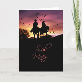 Tarjeta País Vaquero Soul Occidental Mate Te Amo