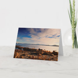 Tarjeta Paisaje Arran Goatfall Firma de Clyde Scotland