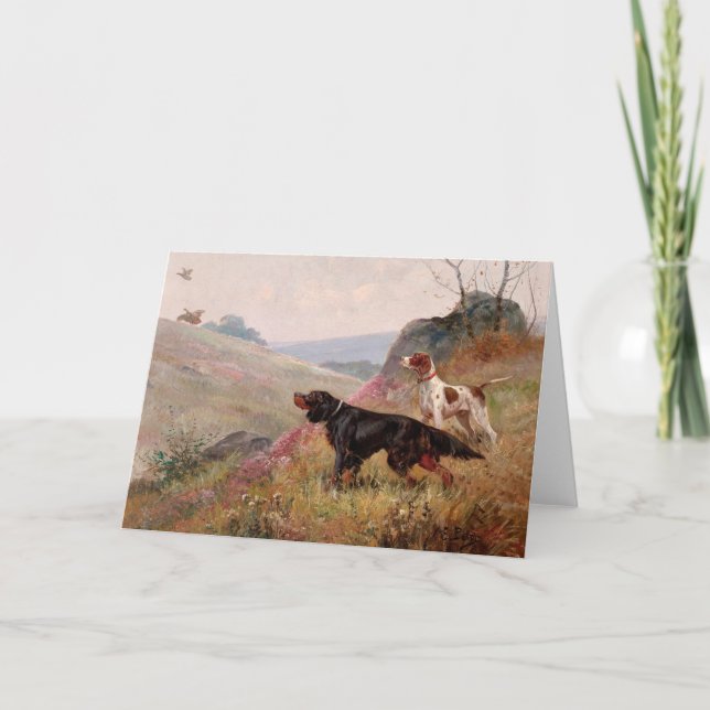 Tarjeta Paisaje con puntero y ajuste | Eugene Petit (Anverso)