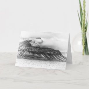 Tarjeta Paisaje de la montaña Spitsbergen Svalbard