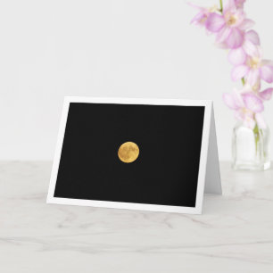 Tarjeta Paisaje de Luna Llena